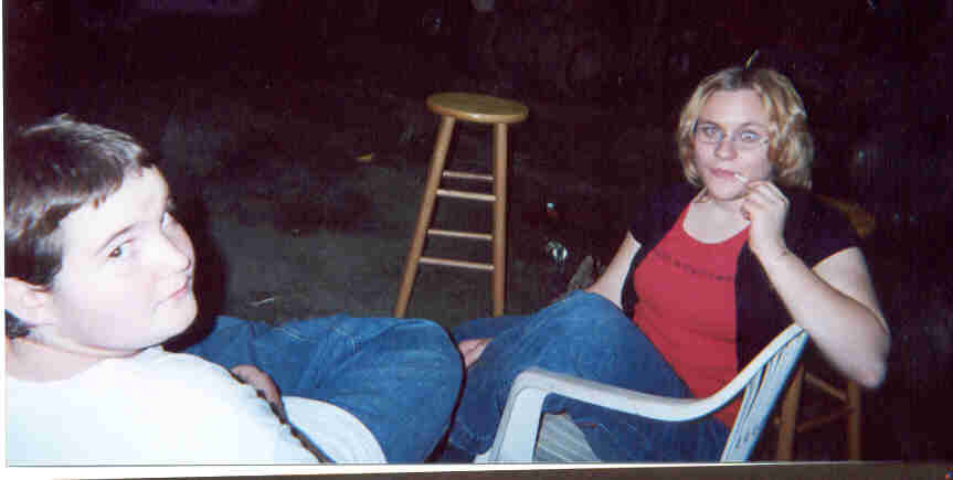 kim n cory at my party.jpg